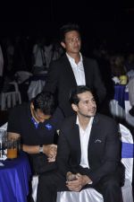 Dino Morea, Baichung Bhutia at Indian Football Awards in Bombay Gym, Mumbai on 23rd May 2013 (63).JPG